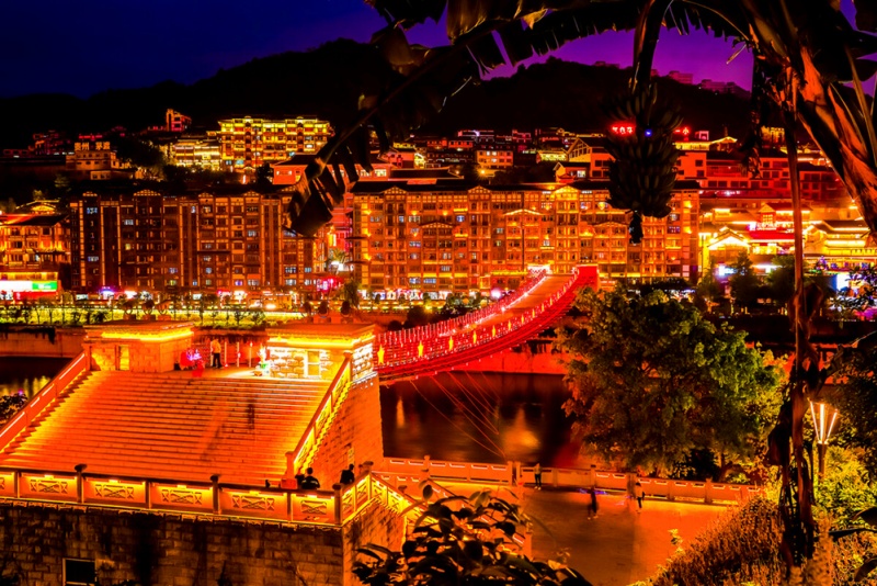 茅台镇夜景