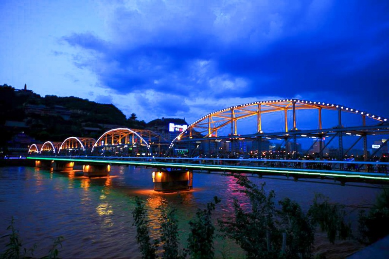 兰州夜景