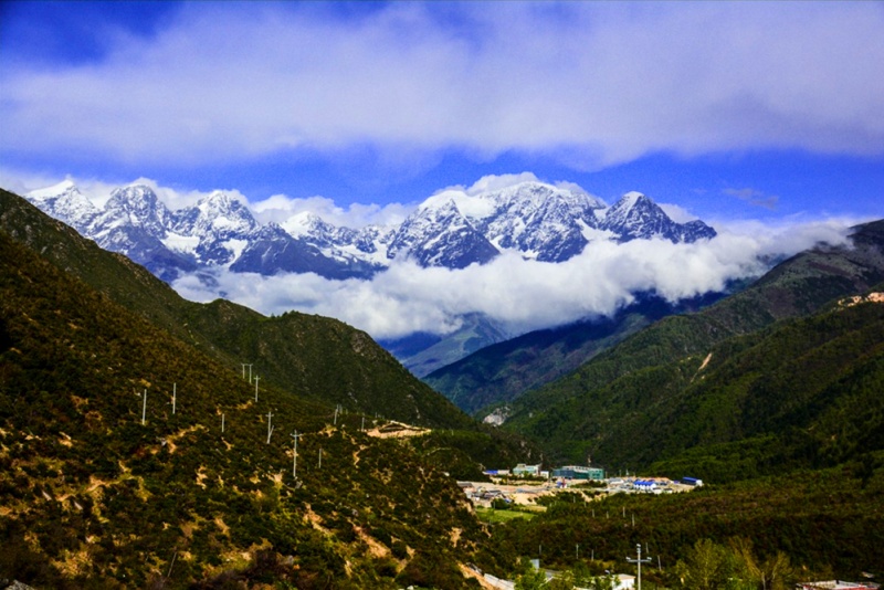 新都桥.路景