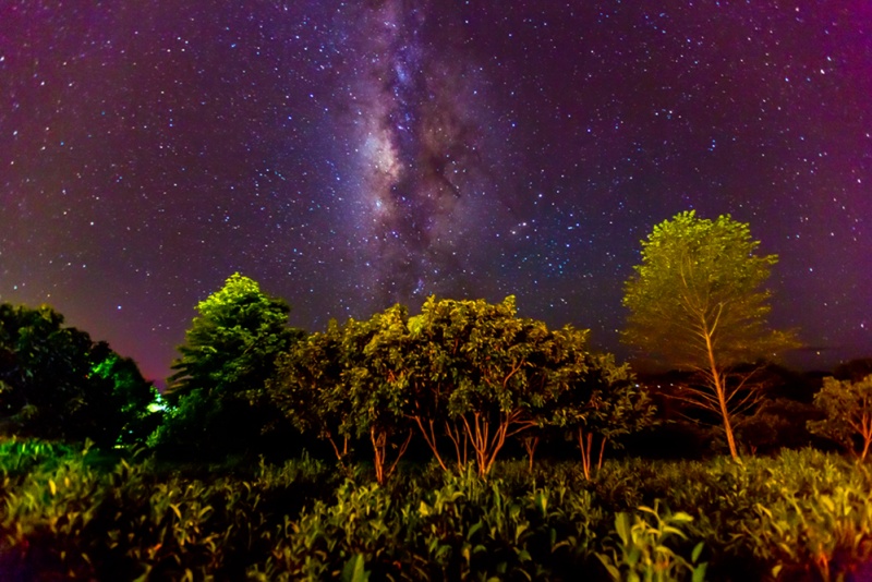 景迈山古寨星空