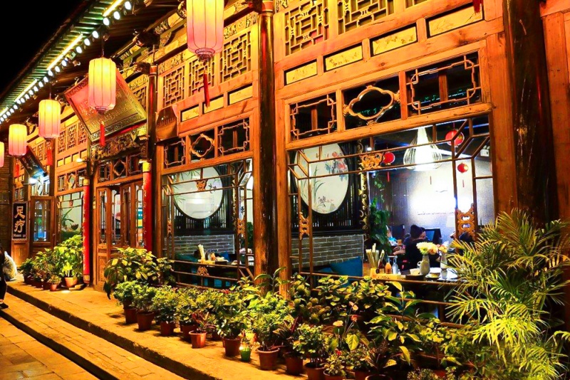 平遥古城夜景
