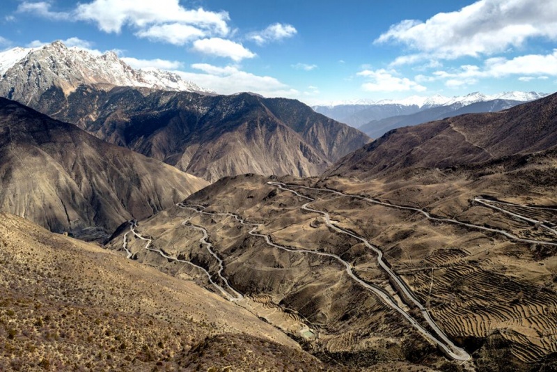 丙察左沿路风景