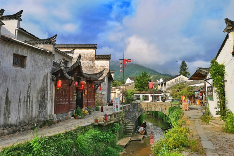 查济古村