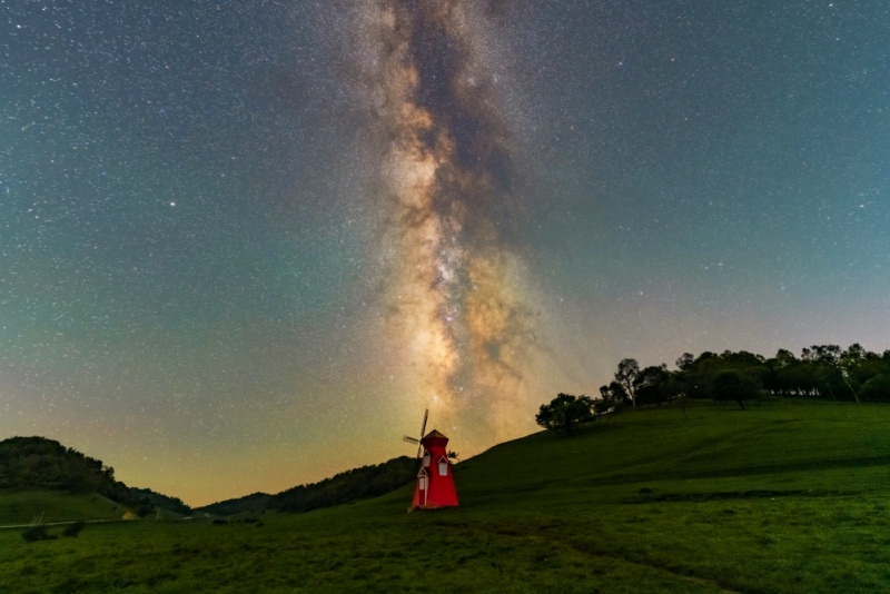 关山牧场星空