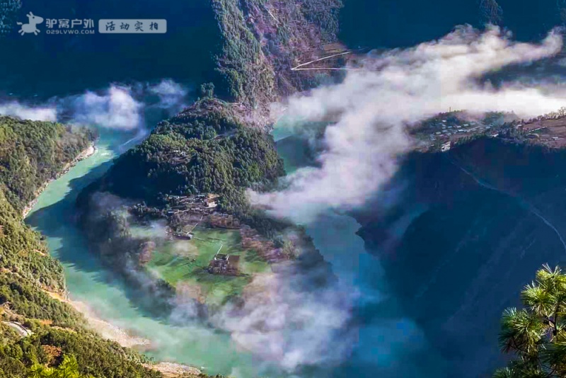 怒江全景