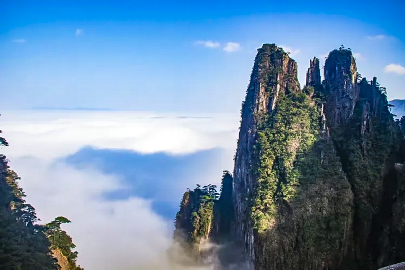 莽山五指峰