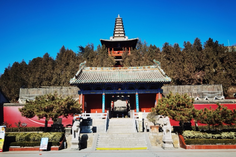 永济普救寺